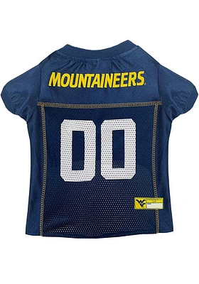 West Virginia Mountaineers Mesh Pet Jersey