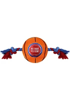 Detroit Pistons Nylon Basketball Rope Pet Toy