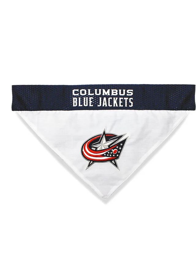 Columbus Blue Jackets Reversible Pet Bandana