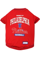 Philadelphia Phillies Team Logo Pet T-Shirt