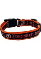 Cincinnati Bengals Satin Pet Collar