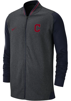 Nike Cleveland Guardians Mens Navy Blue GM Dry Track Jacket