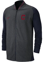 Nike Cleveland Guardians Mens Navy Blue GM Dry Track Jacket
