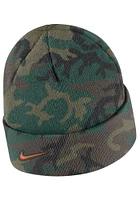 Nike Texas Longhorns Green Military Cuff Mens Knit Hat