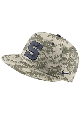 Nike Penn State Nittany Lions Mens Green Aero True On-Field Baseball Fitted Hat