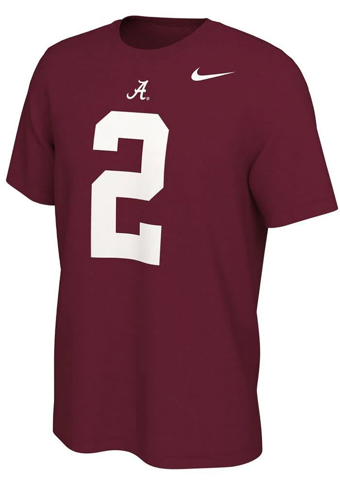 Derrick Henry Alabama Crimson Tide Name and Number Short Sleeve Player T Shirt