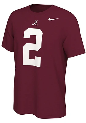 Derrick Henry Alabama Crimson Tide Name and Number Short Sleeve Player T Shirt