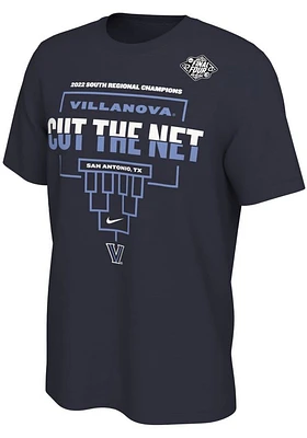 Nike Villanova Wildcats Navy Blue 2022 Final Four Short Sleeve T Shirt