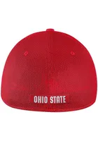 Nike Ohio State Buckeyes Mens Red L91 Mesh Flex Hat