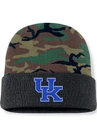 Nike Kentucky Wildcats Green 2024 Terra Military Cuff Mens Knit Hat