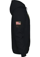 Nike Texas Longhorns Mens Black Veterans Day Long Sleeve Hoodie