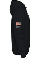 Nike West Virginia Mountaineers Mens Black Veterans Day Long Sleeve Hoodie