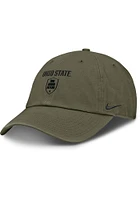 Nike Ohio State Buckeyes 2024 Club Military Unstructured Adjustable Hat - Green