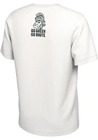Nike Michigan State Spartans White 2022 Student Body Short Sleeve T Shirt