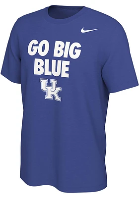 Nike Kentucky Wildcats Blue Mantra Graphic Short Sleeve T Shirt