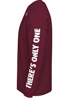 Nike Oklahoma Sooners Cardinal Jordan Mantra Long Sleeve T Shirt