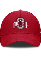 Nike Ohio State Buckeyes Structured Club Cap Adjustable Hat - Red