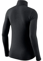 Nike Pittsburgh Pirates Womens Black Element Qtr Zip Pullover