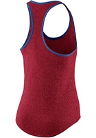 Nike Texas Rangers Womens Red Marled Racerback Tank Top