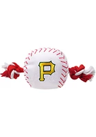 Pittsburgh Pirates Baseball Rope Pet Toy