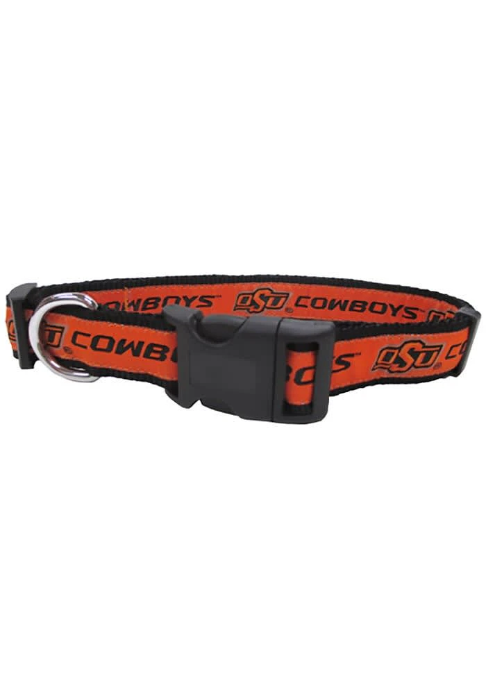 Oklahoma State Cowboys Adjustable Pet Collar