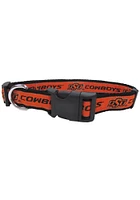 Oklahoma State Cowboys Adjustable Pet Collar