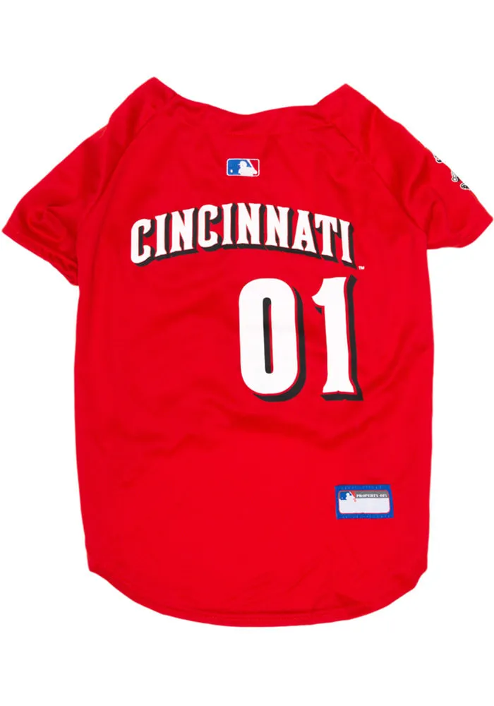 Cincinnati Reds Baseball Pet Jersey