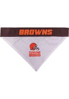 Cleveland Browns Home and Away Reversible Pet Bandana