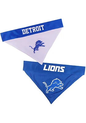Detroit Lions Home and Away Reversible Pet Bandana