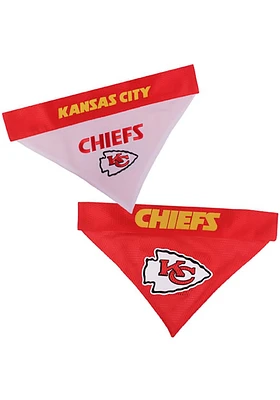 Kansas City Chiefs Home and Away Reversible Pet Bandana
