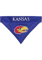 Kansas Jayhawks Home and Away Reversible Pet Bandana