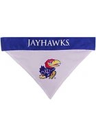 Kansas Jayhawks Home and Away Reversible Pet Bandana