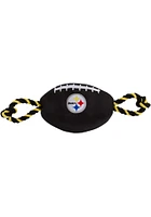 Pittsburgh Steelers Nylon Football Pet Toy