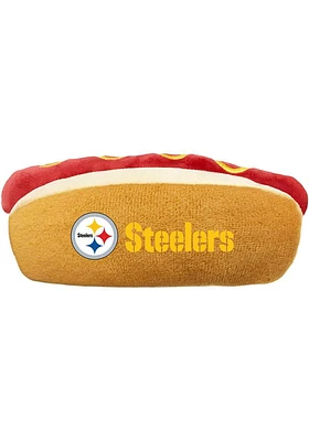 Pittsburgh Steelers Hot Dog Pet Toy