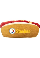 Pittsburgh Steelers Hot Dog Pet Toy