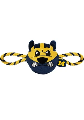 Michigan Wolverines Mascot Rope Pet Toy