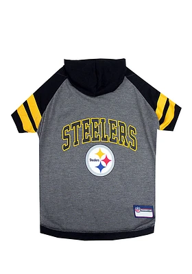 Pittsburgh Steelers Hoodie Style Pet T-Shirt