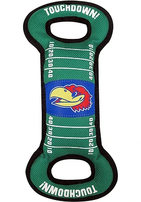 Kansas Jayhawks Field Tug Pet Toy