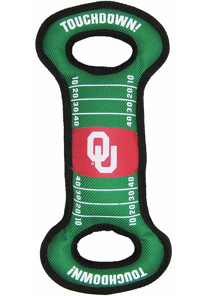 Oklahoma Sooners Field Tug Pet Toy