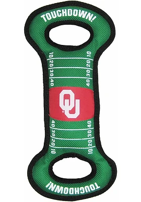 Oklahoma Sooners Field Tug Pet Toy