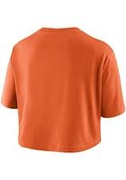 Nike Oklahoma State Cowboys Womens Orange Legacy Crop Short Sleeve T-Shirt