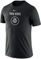 Nike Ohio State Buckeyes Black Team Issue Short Sleeve T Shirt