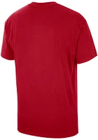 Nike Ohio State Buckeyes Red Max90 Basketball Short Sleeve T Shirt