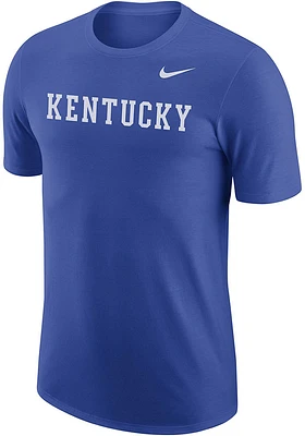 Nike Kentucky Wildcats Blue Rlegend Wordmark Short Sleeve T Shirt