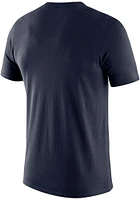 Nike Villanova Wildcats Navy Blue Dri-FIT Crest Short Sleeve T Shirt