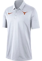 Nike Texas Longhorns Mens White Franchise Short Sleeve Polo