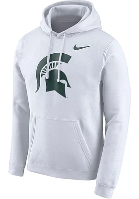 Nike Michigan State Spartans Mens Club Design Long Sleeve Hoodie