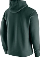 Nike Michigan State Spartans Mens Green Club Design Long Sleeve Hoodie