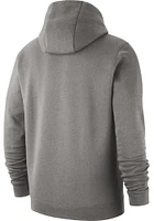 Nike Penn State Nittany Lions Mens Grey Club Long Sleeve Hoodie