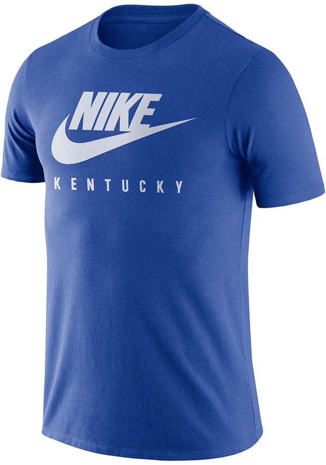 Nike Kentucky Wildcats Blue Futura Short Sleeve T Shirt